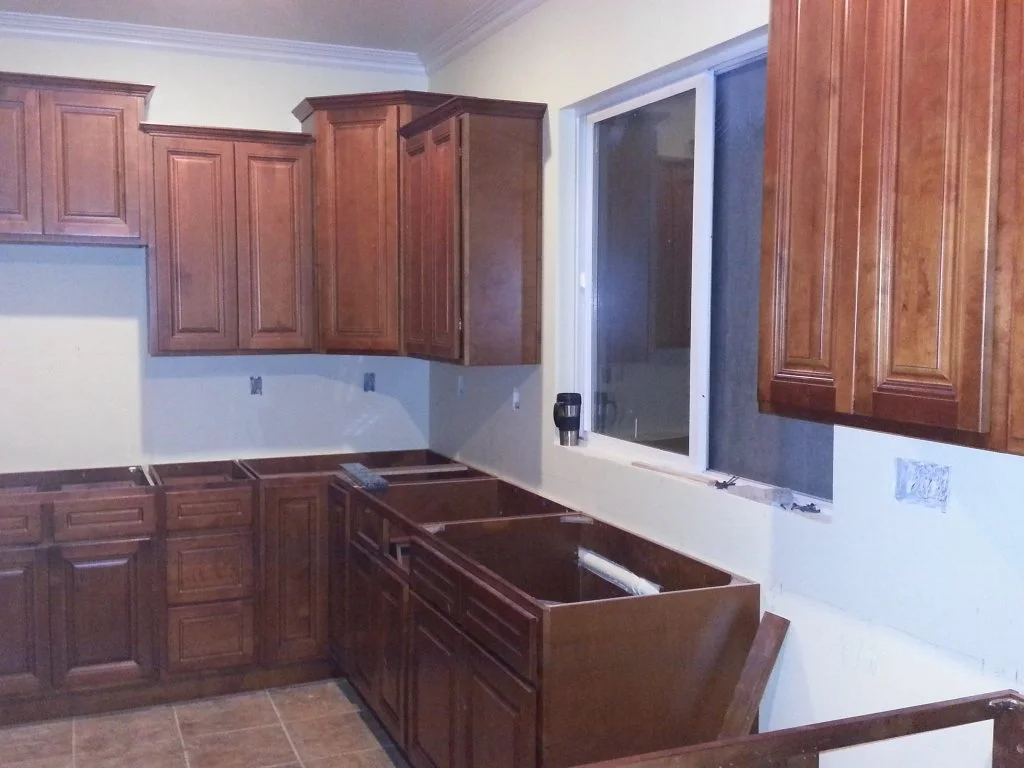 After: Norco remodeling project by PL Builders showing Cabinet Installation - Norco, CA