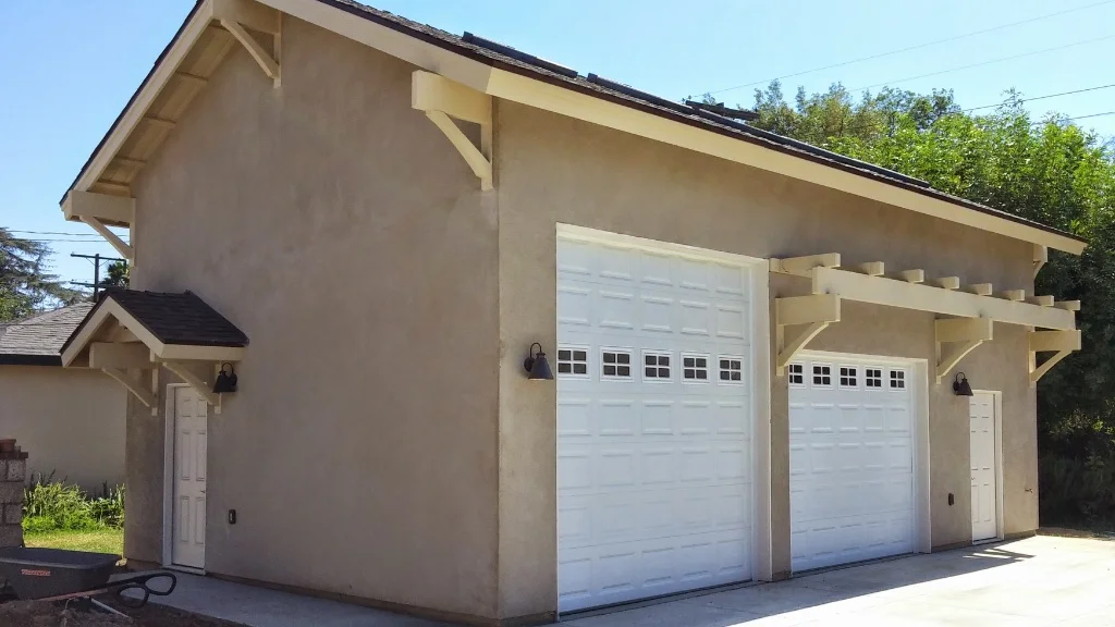 Riverside construction project by PL Builders showing Downtown Riverside Man Cave and Kayak-Friendly Garage Build