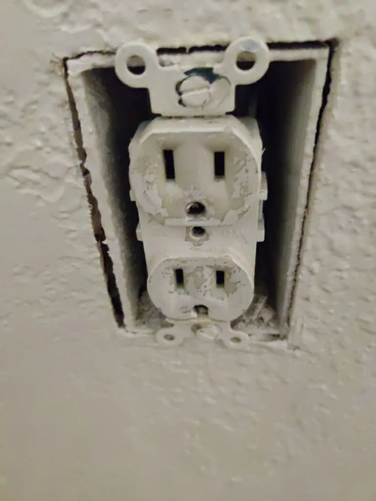 Smoke Soot Electrical Box Wiring from Hemet apartment fire smoke damage restoration documentation - photo 6 of 180