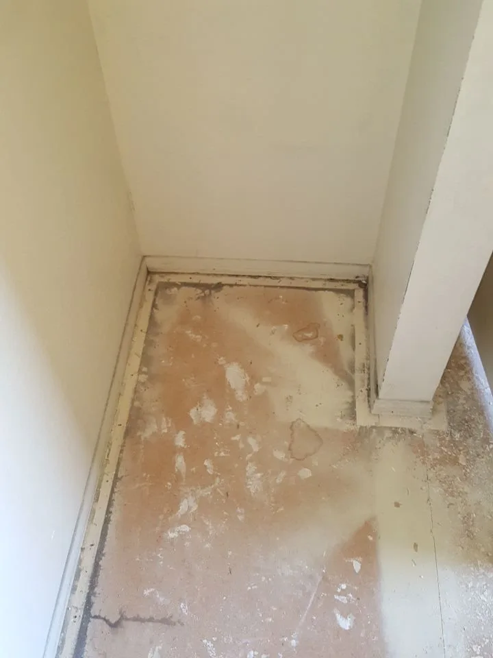 Heavy Soot Staining HVAC Register Switch Box Open Wall from Hemet apartment fire smoke damage restoration documentation - photo 130 of 180