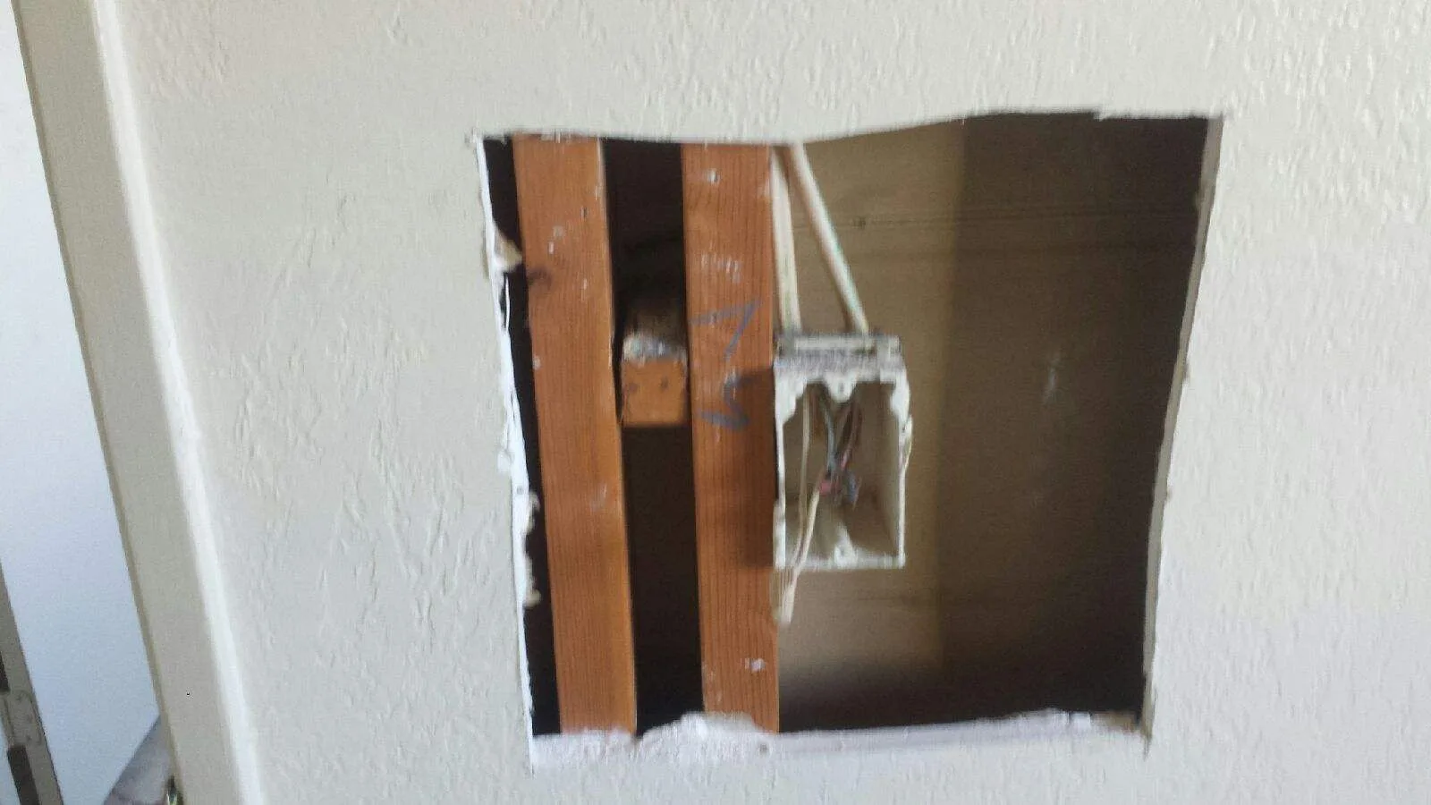 Technical Inspection Insulation Removal Wall Cavity from Hemet apartment fire smoke damage restoration documentation - photo 159 of 180