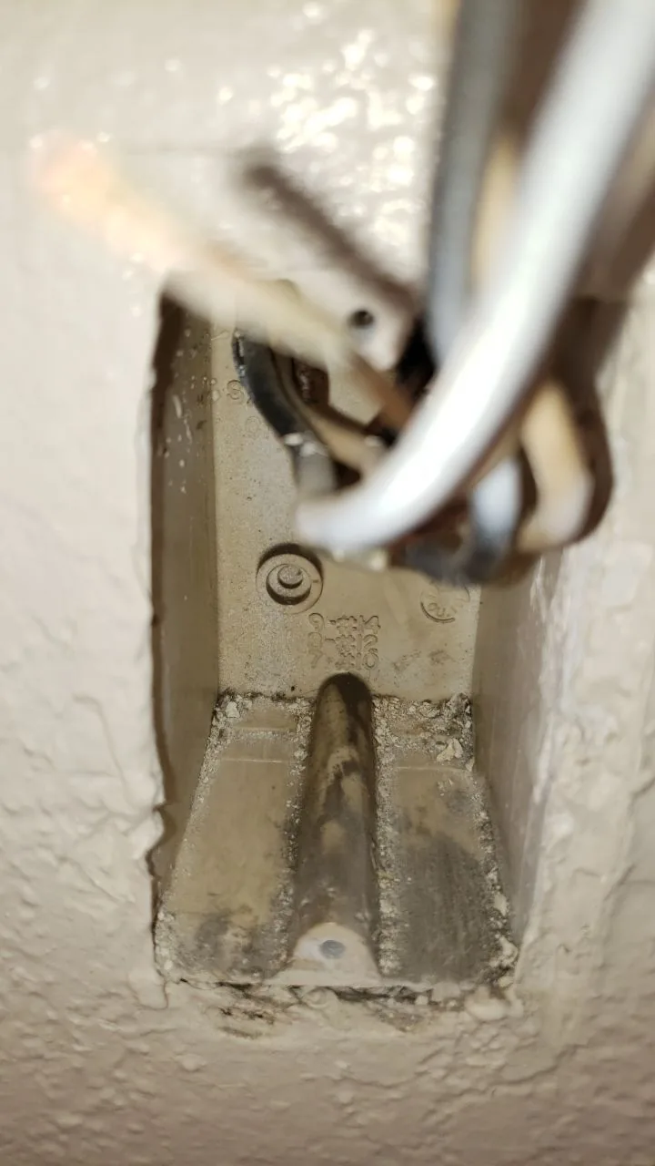 Outlets Switch Boxes Ceiling Fixture Removal from Hemet apartment fire smoke damage restoration documentation - photo 20 of 180