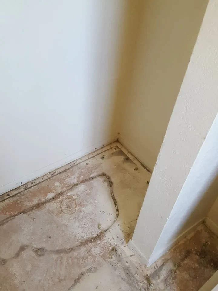 Baseboard Outlet Electrical Panel from Hemet apartment fire smoke damage restoration documentation - photo 25 of 180