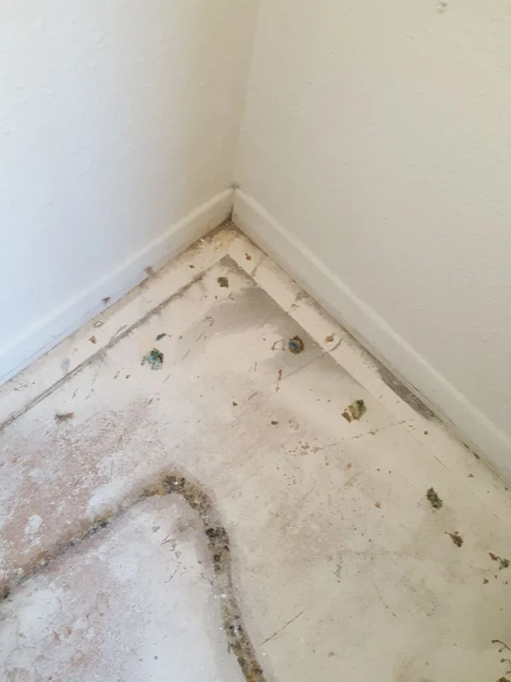 Baseboard Outlet Electrical Panel from Hemet apartment fire smoke damage restoration documentation - photo 26 of 180