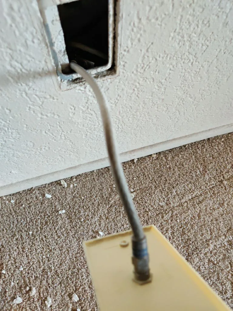 Wall Cavity Floor Baseboard Soot Sampling from Hemet apartment fire smoke damage restoration documentation - photo 30 of 180