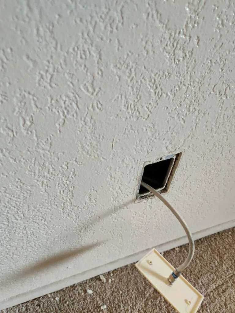 Wall Cavity Floor Baseboard Soot Sampling from Hemet apartment fire smoke damage restoration documentation - photo 31 of 180
