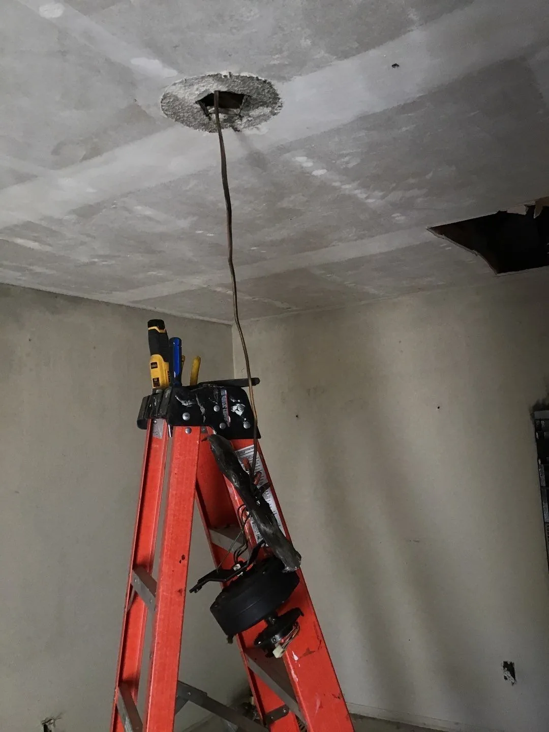Wall Base Soot Trim Sampling from Hemet apartment fire smoke damage restoration documentation - photo 37 of 180