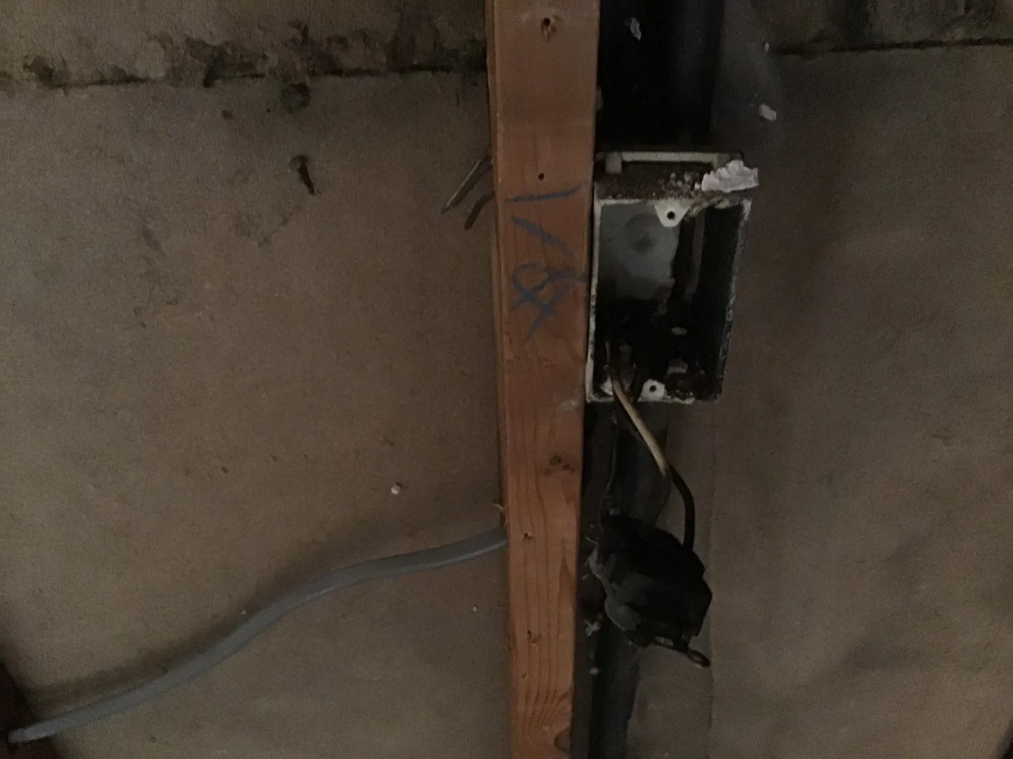 Wall Base Soot Trim Sampling from Hemet apartment fire smoke damage restoration documentation - photo 39 of 180