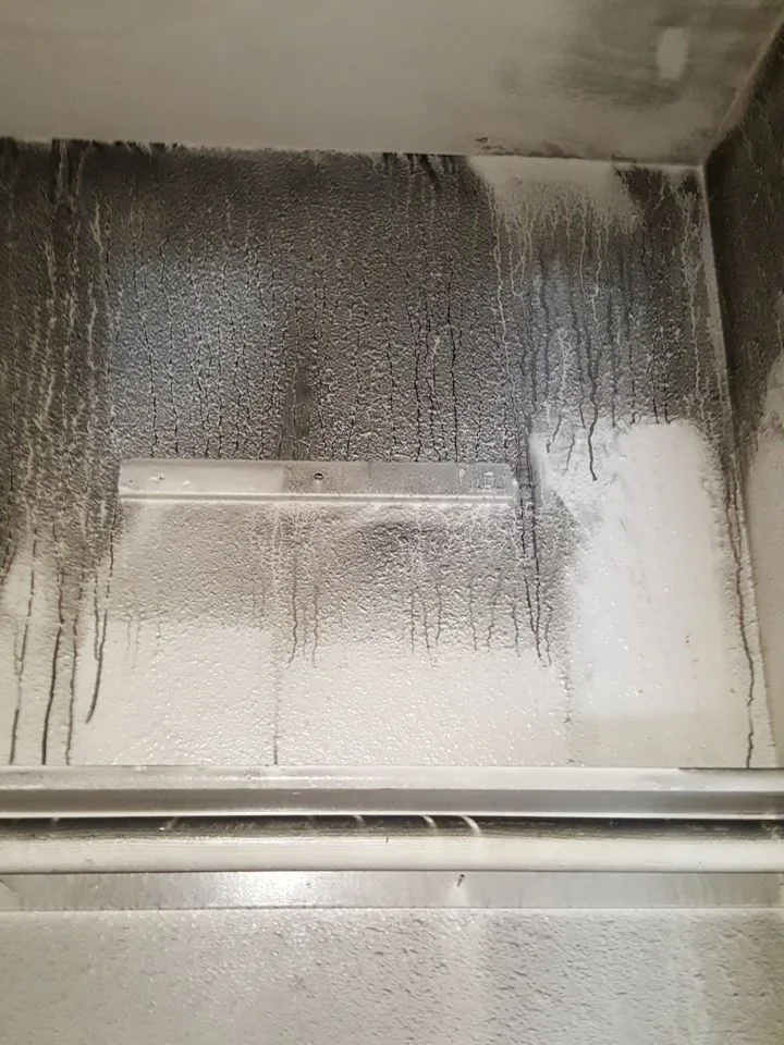 Hvac Register Switch Box Open Wall from Hemet apartment fire smoke damage restoration documentation - photo 71 of 180