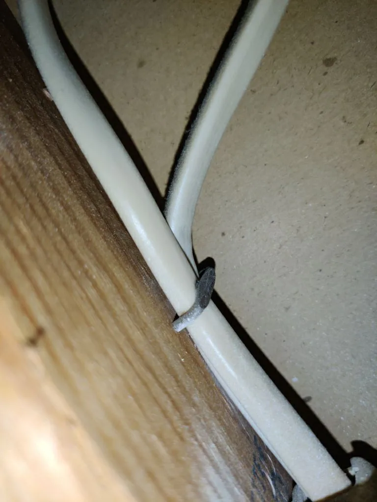 Electrical Junction Box Material Sampling from Hemet apartment fire smoke damage restoration documentation - photo 77 of 180