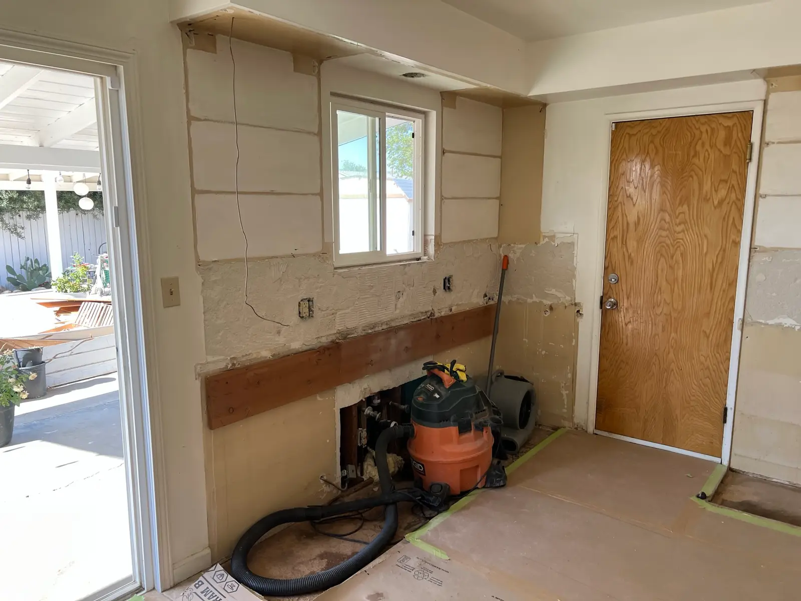 Hemet Kitchen Water Damage Restoration project photo 62 from Hemet water damage restoration project by PL Builders