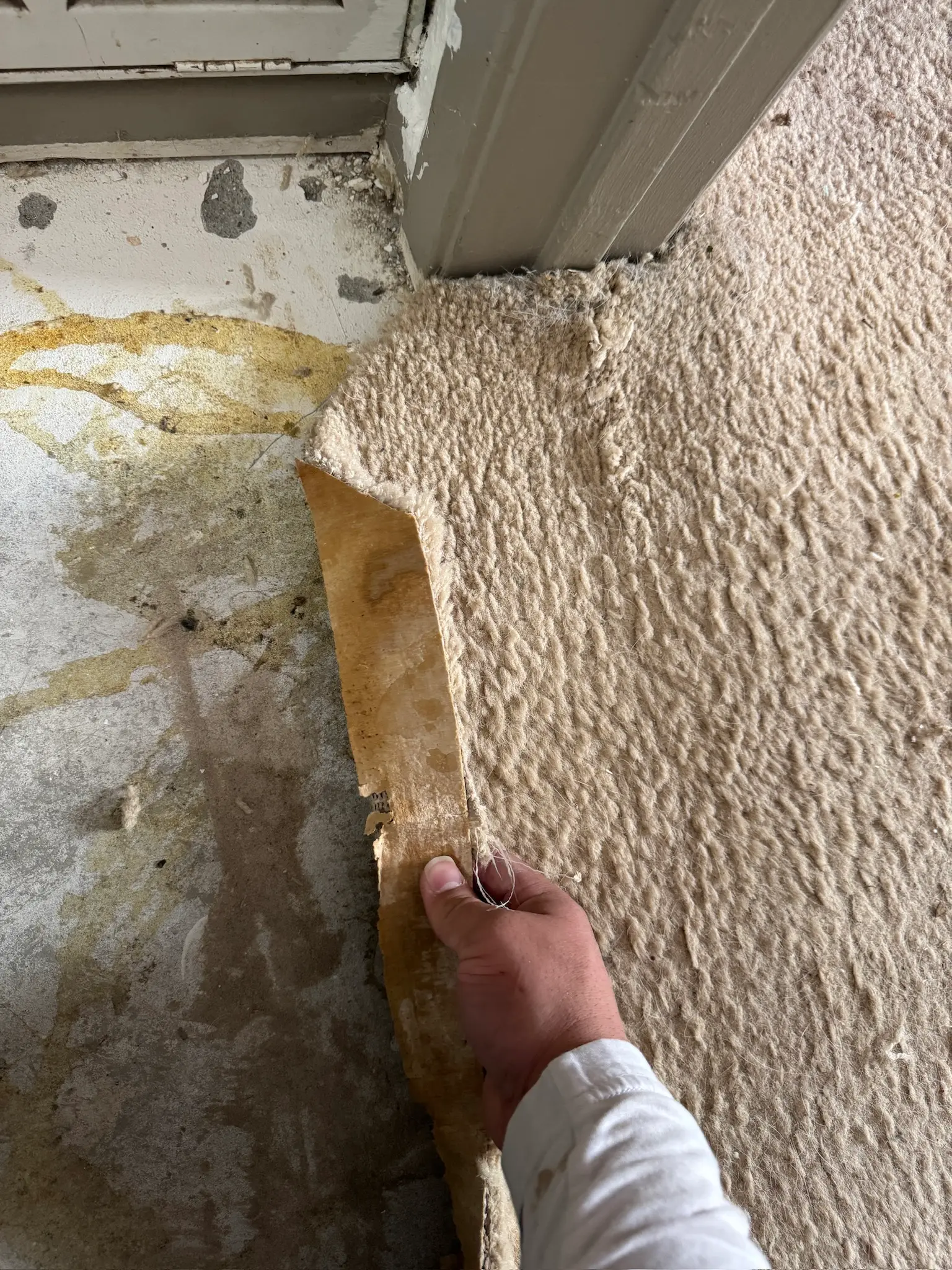 Menifee water damage restoration project by PL Builders showing Refrigerator Leak Water Damage Restoration in Menifee