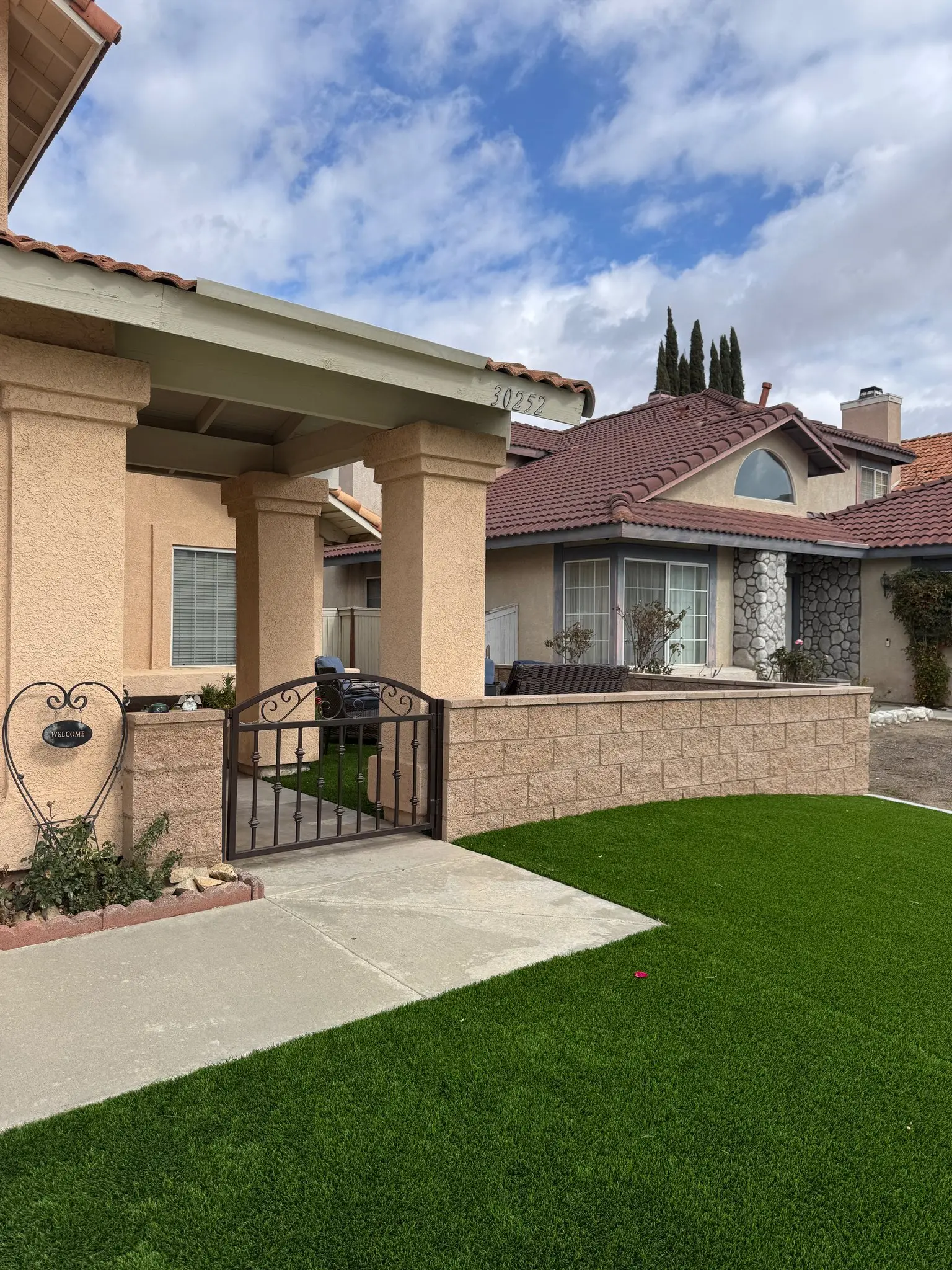 Temecula home exterior for water damage job context from Temecula water damage restoration project by PL Builders