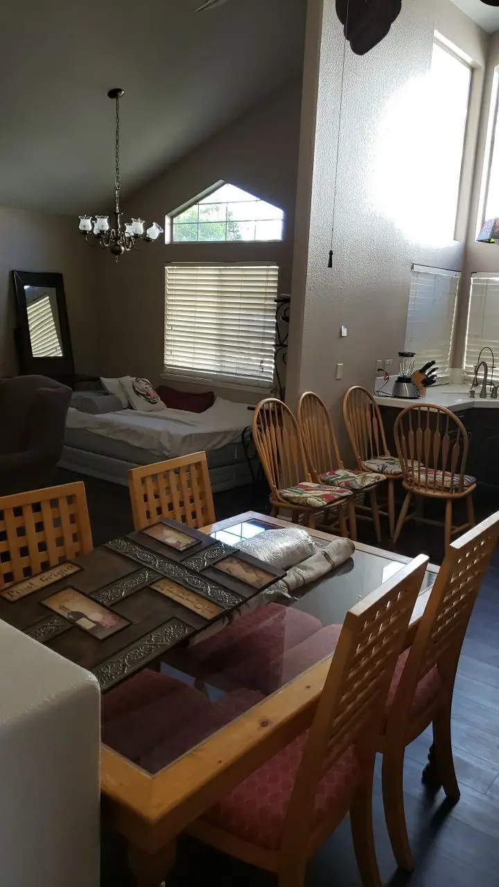 Finished pack-back and repaired area 30 during Temecula water damage restoration project by PL Builders