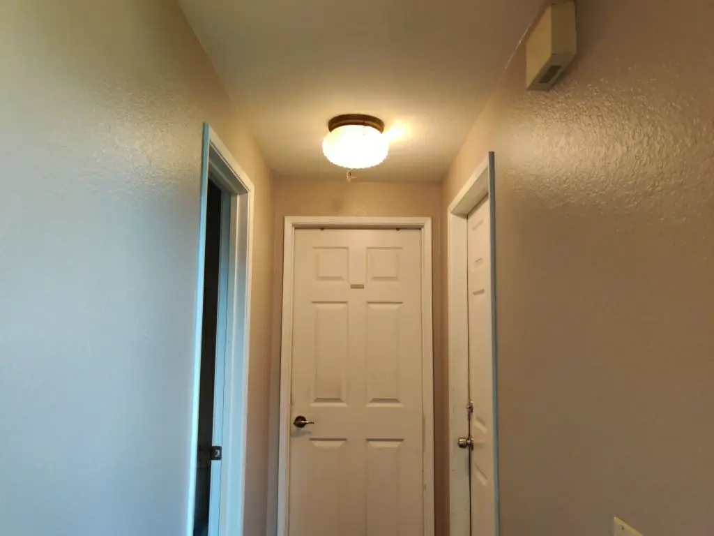 Finished pack-back and repaired area 8 during Temecula water damage restoration project by PL Builders