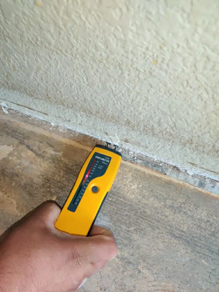 Moisture documentation photo 10 during Temecula water damage restoration project by PL Builders