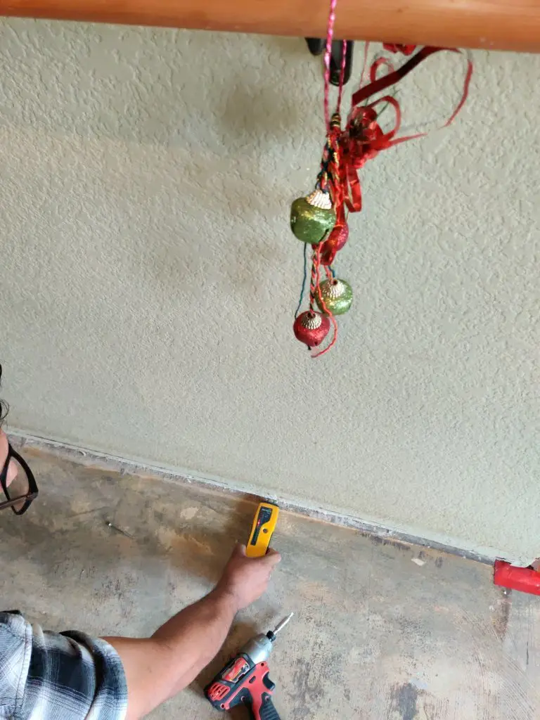 Moisture documentation photo 9 during Temecula water damage restoration project by PL Builders