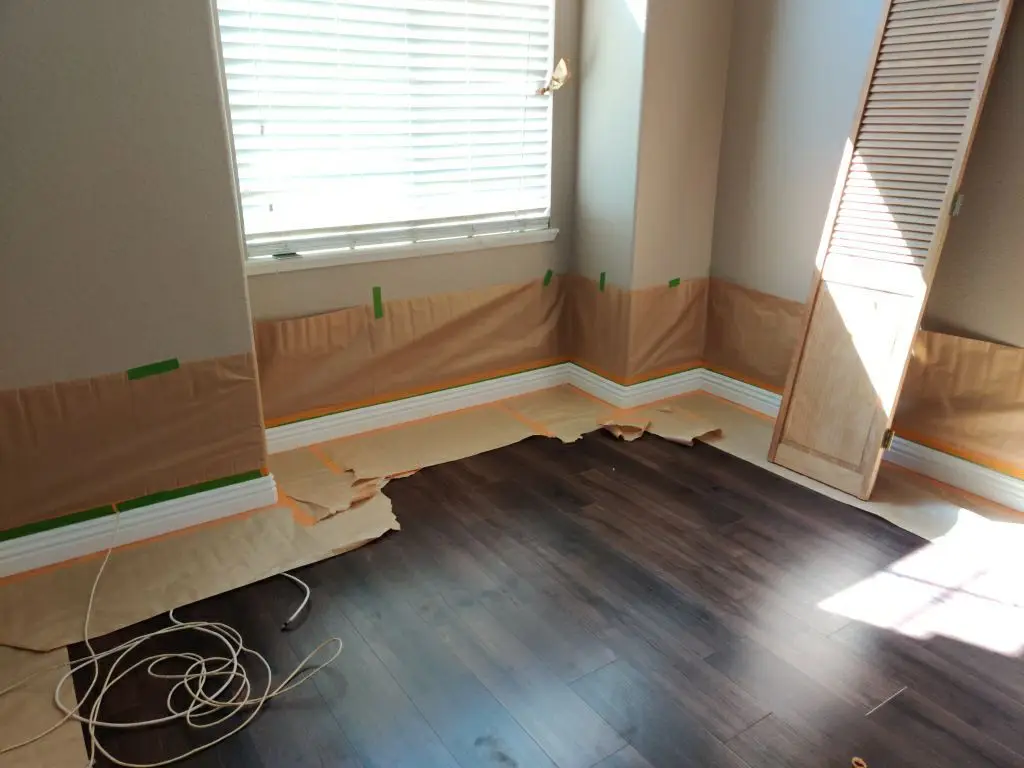 Reconstruction progress photo 188 during Temecula water damage restoration project by PL Builders