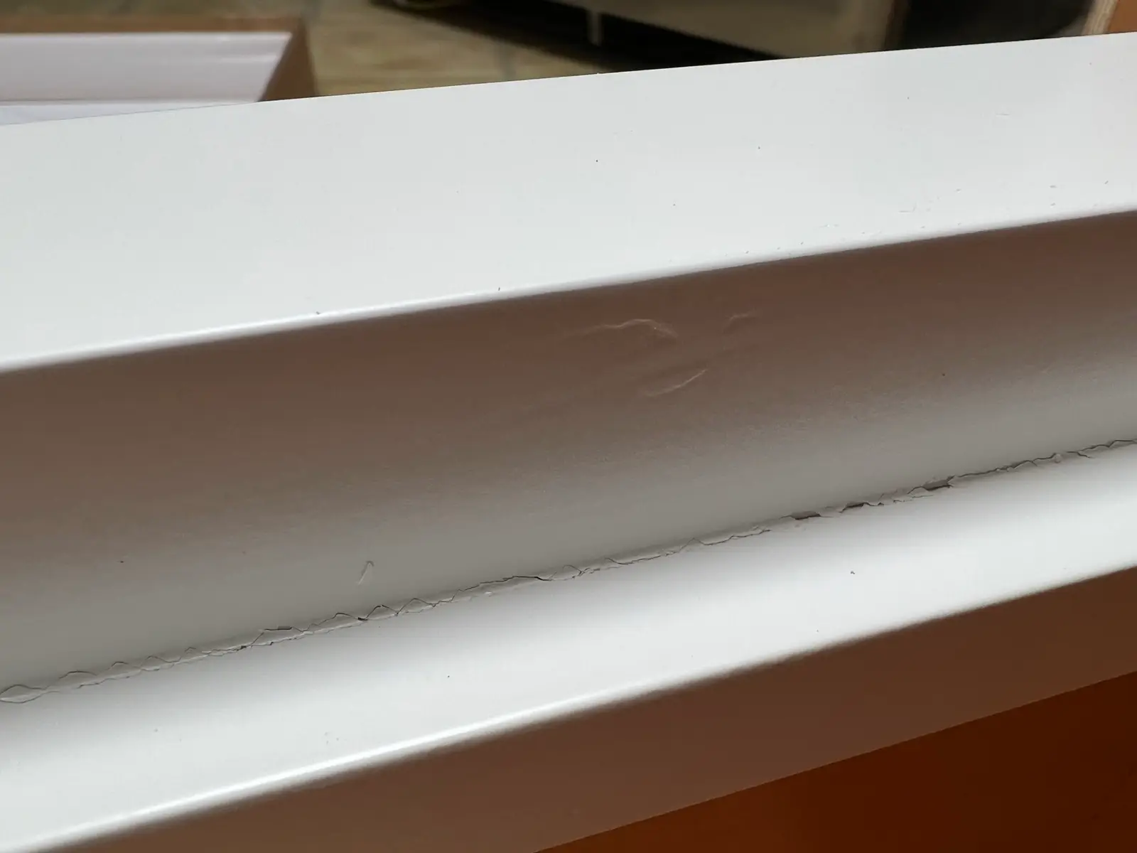 Cabinet trim and finish detail 57 during Valle Vista kitchen remodel project by PL Builders