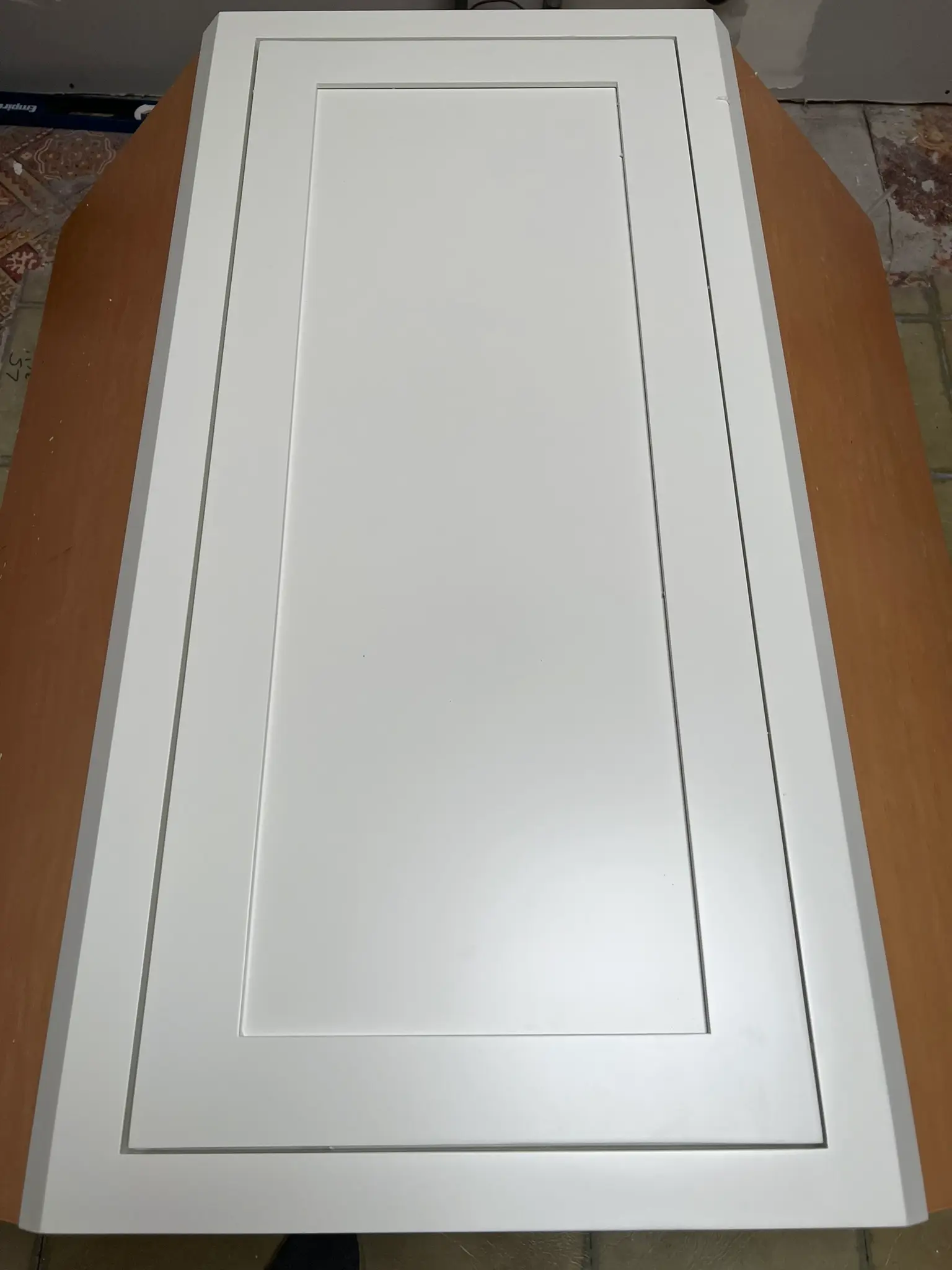 Cabinet trim and finish detail 60 during Valle Vista kitchen remodel project by PL Builders
