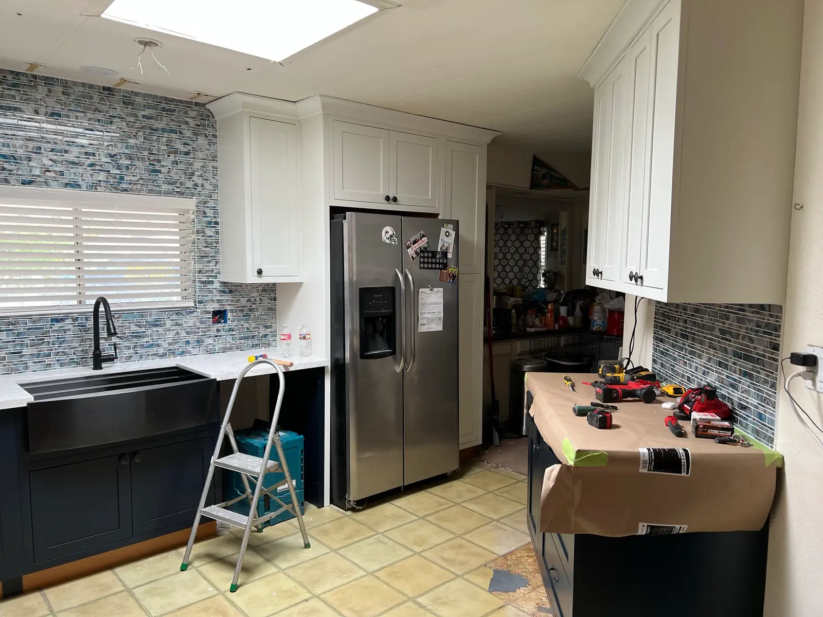 Finished Valle Vista kitchen remodel view 45 from Valle Vista kitchen remodel project by PL Builders
