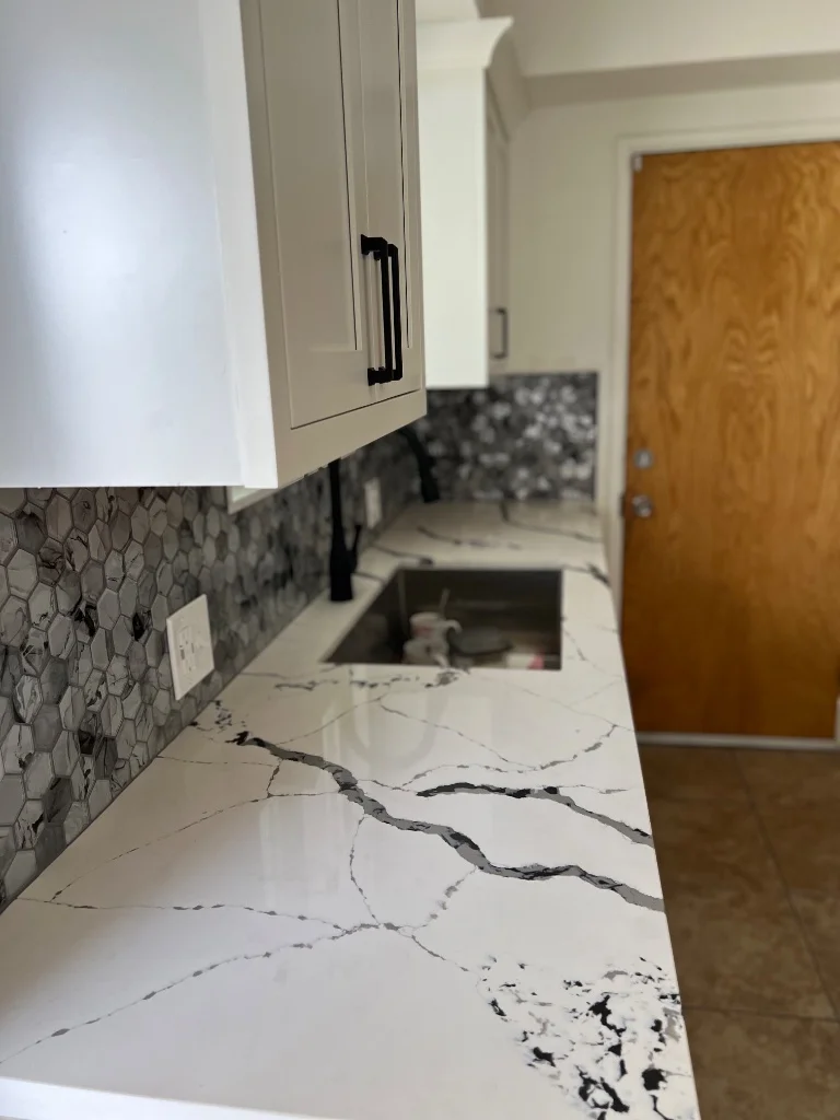 Hemet water damage restoration project by PL Builders showing Kitchen Water Damage Restoration