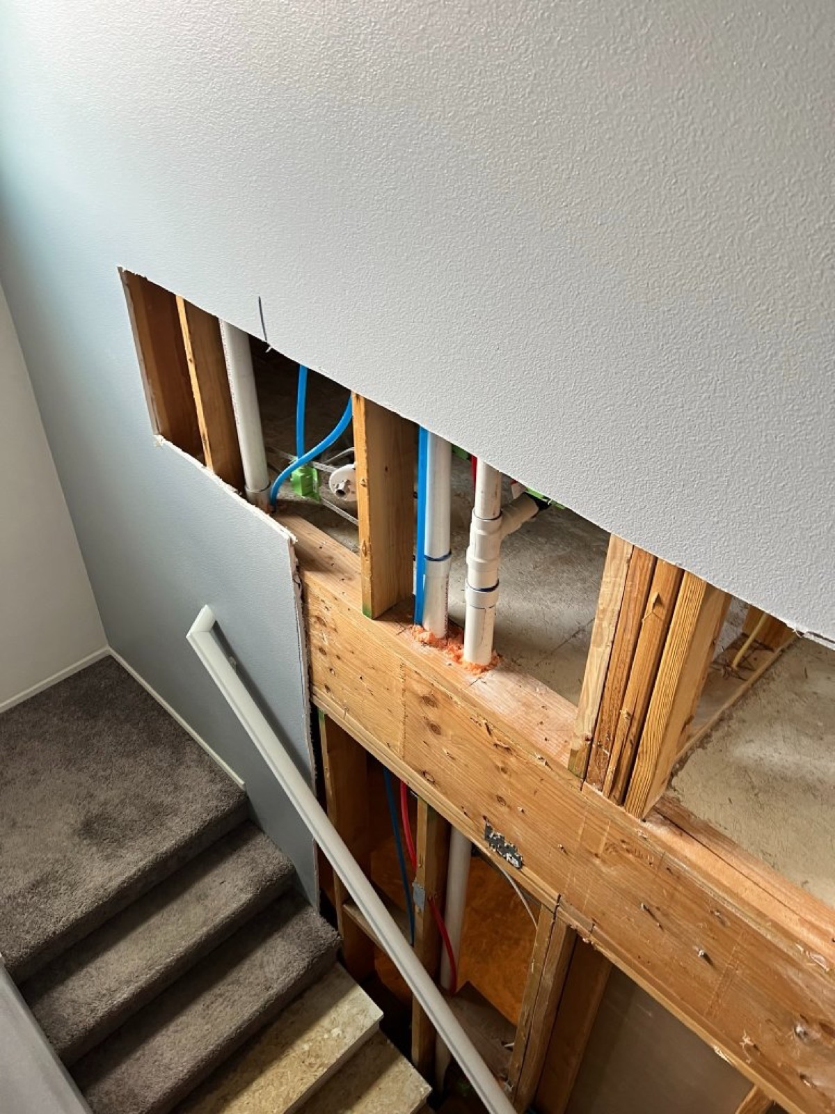 Before: Whole-House Water Damage Restoration – Winchester, CA project photos from PL Builders